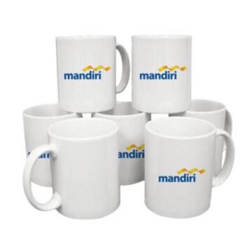 Gelas Mug Logo Mandiri